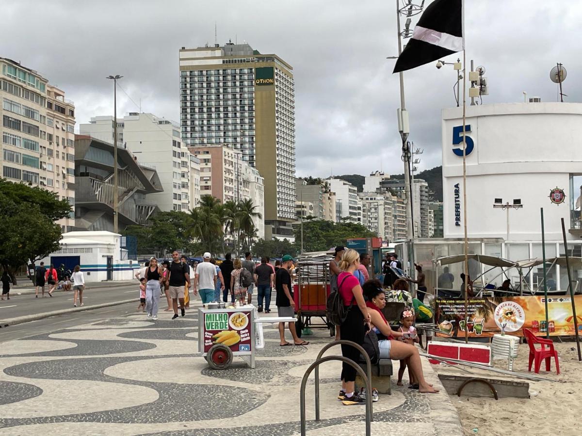 Apartamento Beira-Mar No Coracao De Copacabana! 里约热内卢 外观 照片